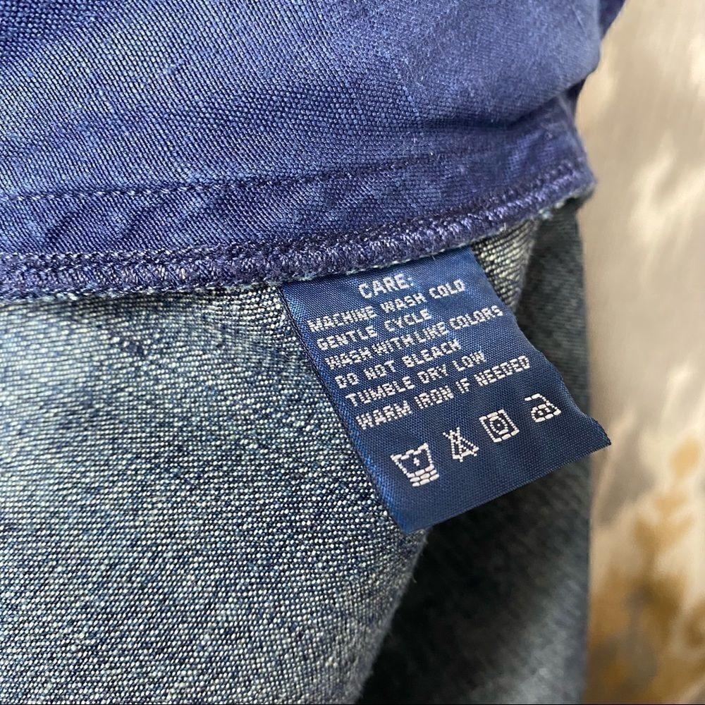 Ralph Lauren Nautical Dark Denim Circle Skirt - Picture 13 of 16